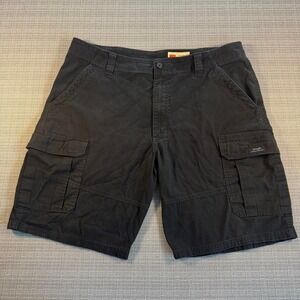 Wrangler black cargo shorts men's size 38